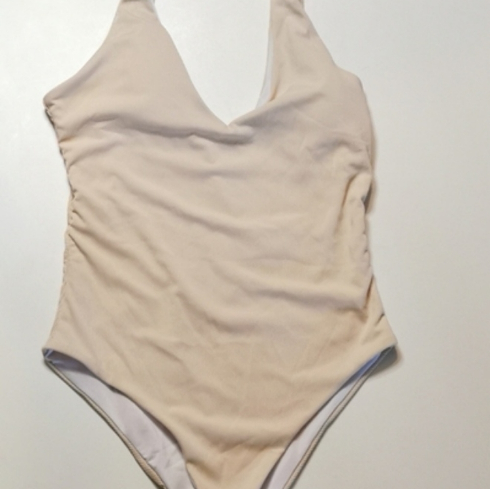 🍄 SHEIN Nude Bathing Suit, Size M